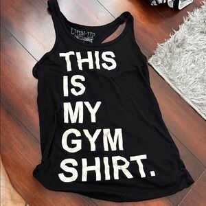 Chin Up Apparel Black and White Tank Top